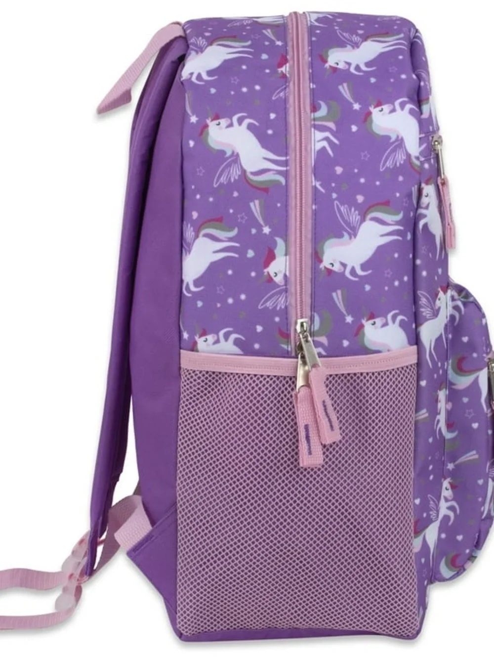 Kids Purple Unicorn School Backpack W